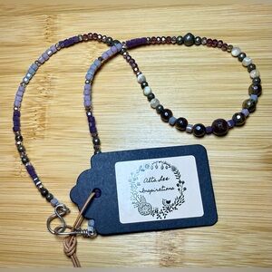 Hand Crafted Beaded Necklace by Alta Lee Inspirations